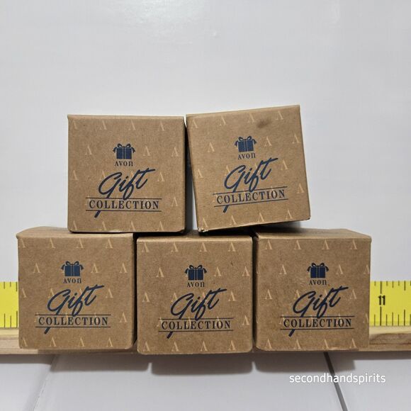 Avon A Merry Little Christmas  Miniature Mouse Ornaments. Lot Of 5 - Picture 7 of 8